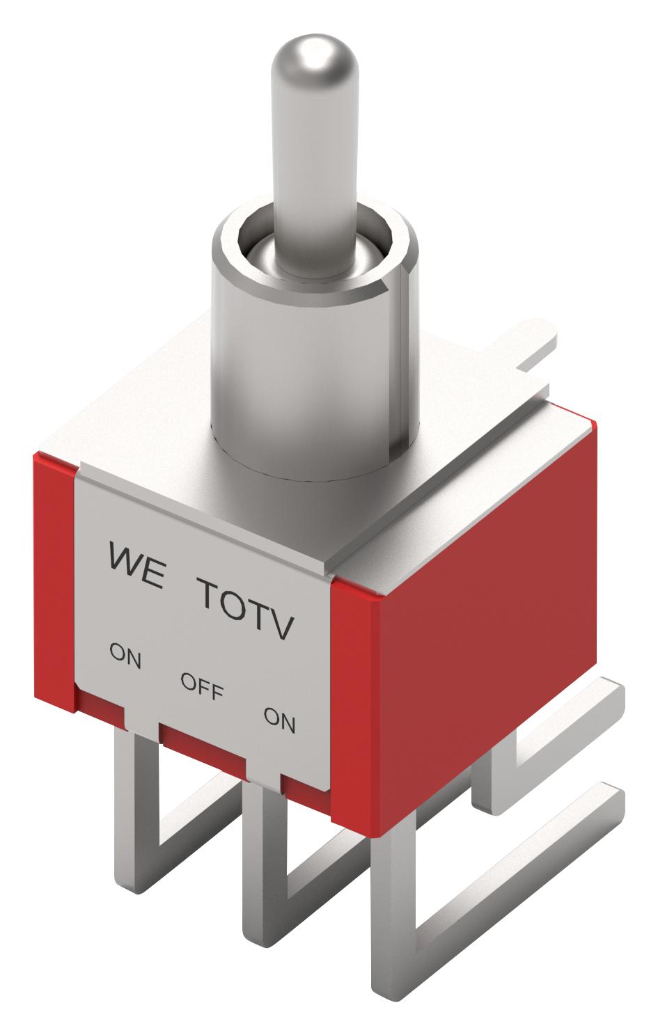 Wurth Elektronik Interruptor De Palanca On Off On Dpdt