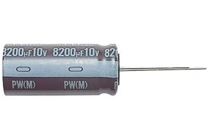 NICHICON,UPW2G220MHD1TN,CAPACITOR ALUM ELEC, 22 UF, 400V NICHICONUPW2G220MHD1TN