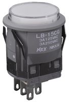 NKK SWITCHES LB15CGW01-12-JB