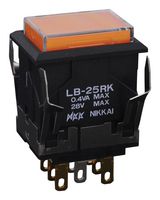 NKK SWITCHES LB25RKG01-5D05-JD
