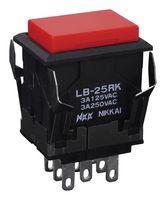 NKK SWITCHES LB25RKW01-12-CJ