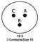 ITT CANNON KPSE08E12-3S
