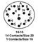 ITT CANNON KPSE01J14-15PX