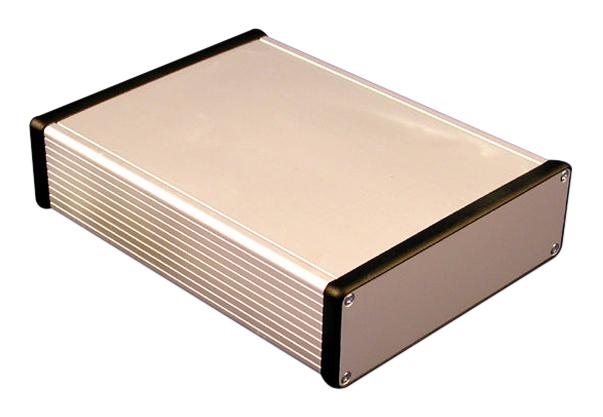Hammond 1455 Series Extruded Aluminium Enclosure, IP54, 60x45x25mm