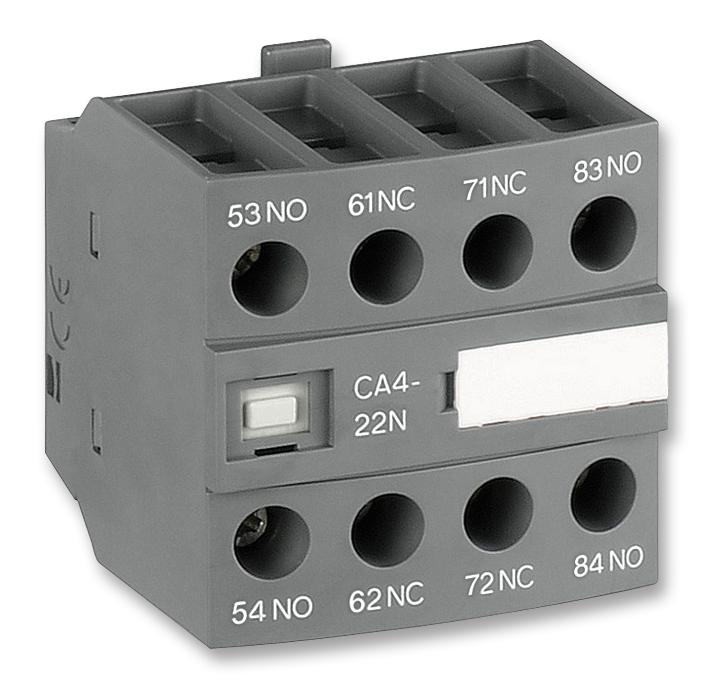 ABB Ca4-22N Contact Block,aux,frt,2No+2Nc