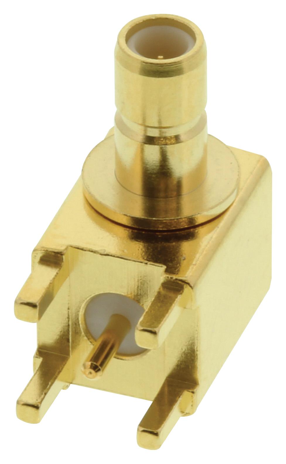 Molex Right Angle PCB Mount SMB Connector, 75Ω Impedance, Solder Termination