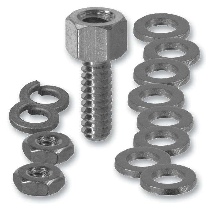 3M  Vis de calage pour Connecteur Sub-D, série 3341