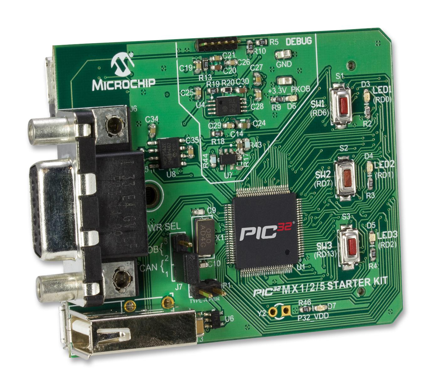 Microchip MCU Starter Kit DM320100