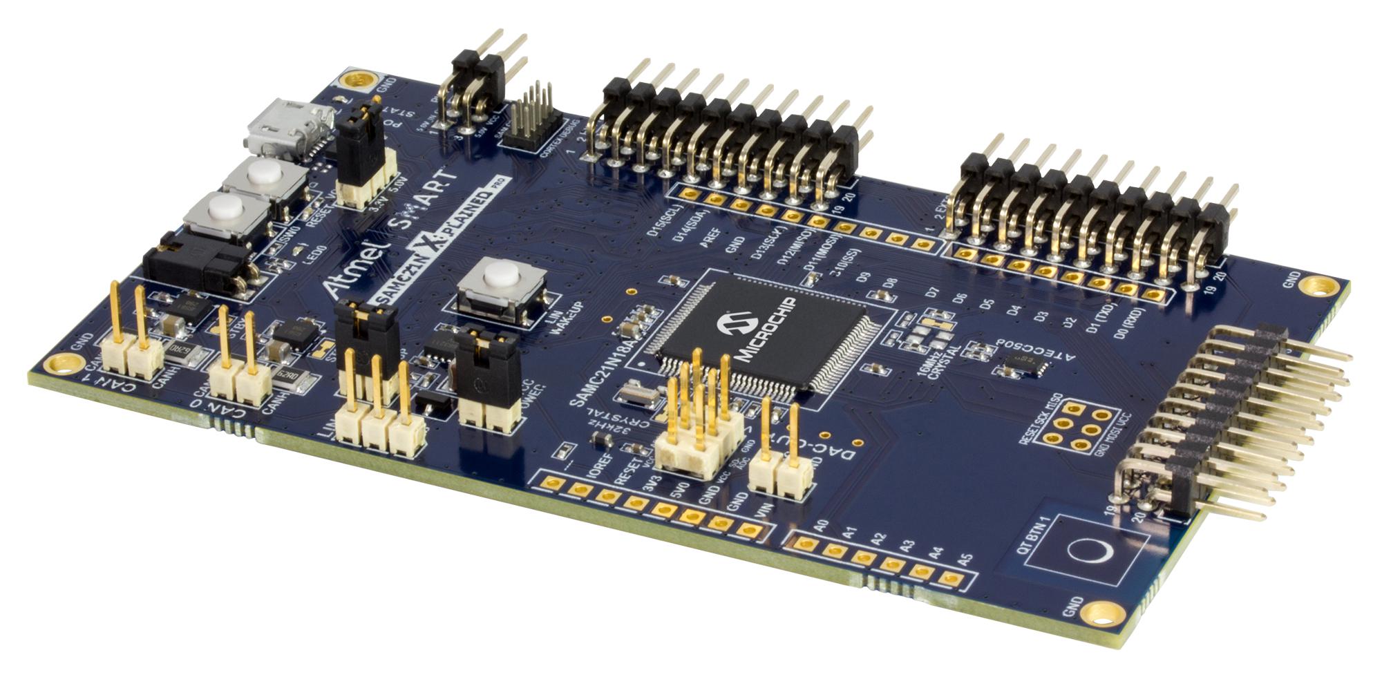 Microchip Xplained Pro MCU Evaluation Kit ATSAMC21N-XPRO