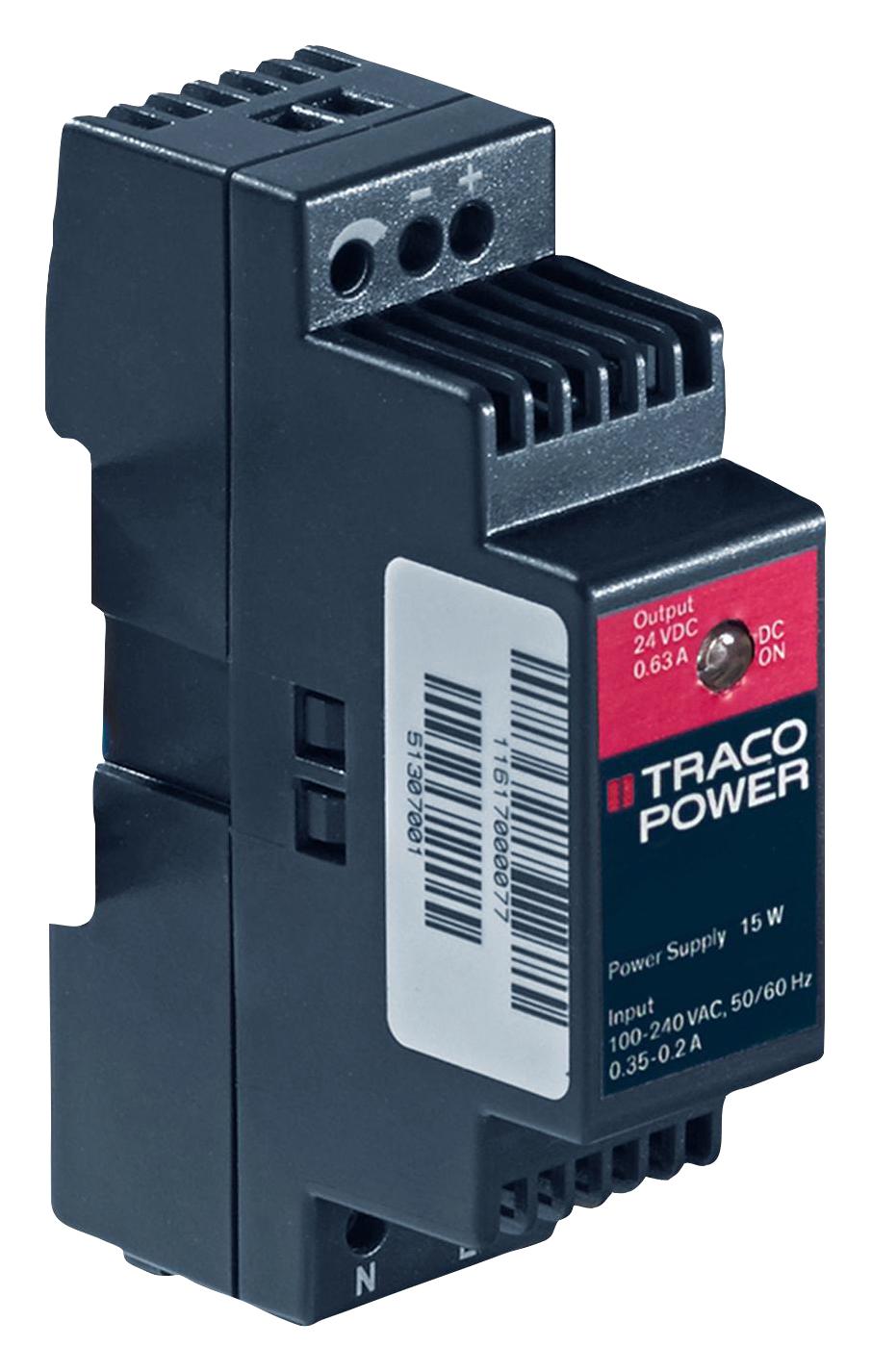 Traco Power Tblc 06-105 Power Supply, Ac-Dc, 5V, 1.2A