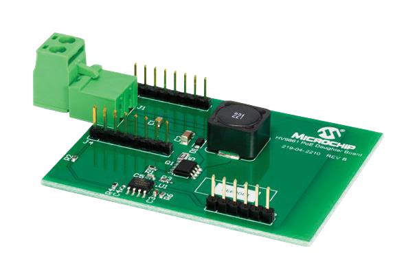 Microchip DM160235 Single Channel LED Driver Extension LED Driver for DM160235 for s HV9861A, PIC18 PoE Main