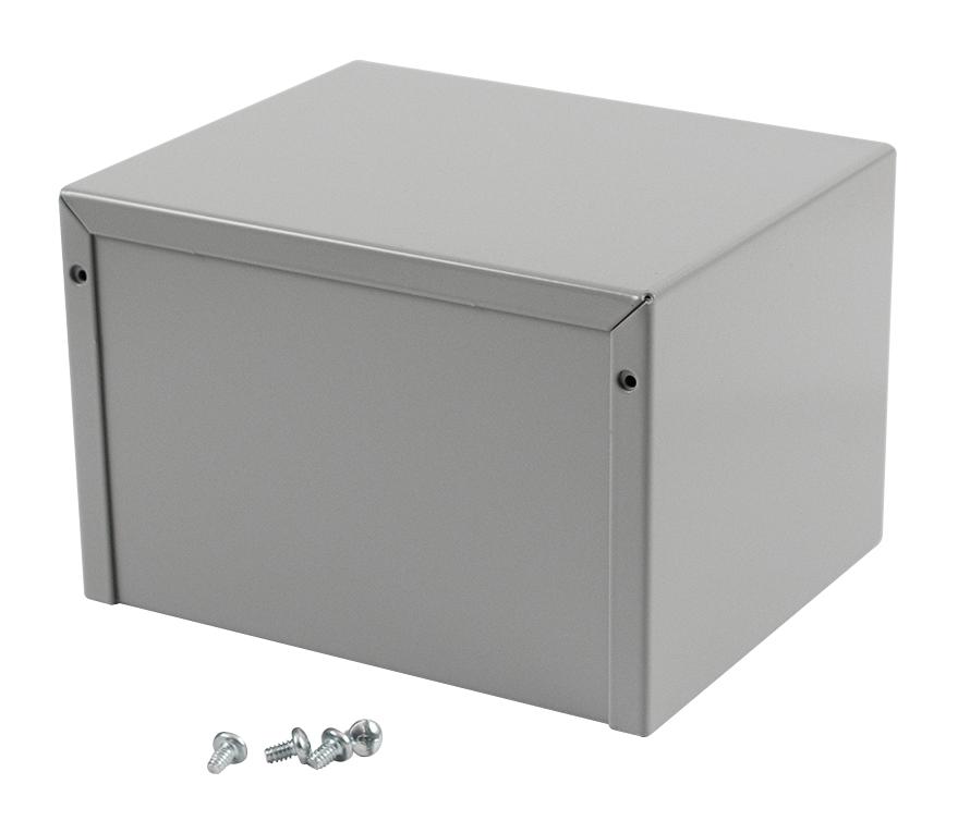 Hammond 1411P Enclosure, Utility Box, Aluminium, Grey
