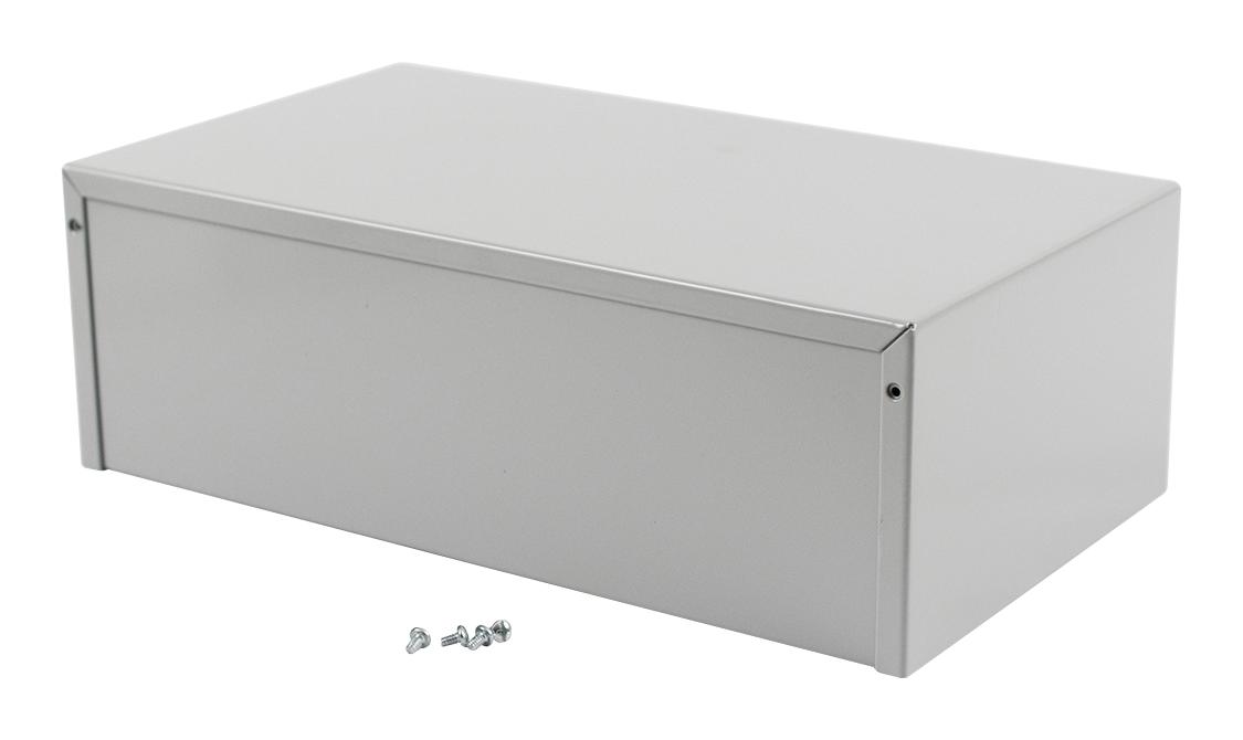 Hammond 1411X Enclosure, Utility Box, Aluminium, Grey
