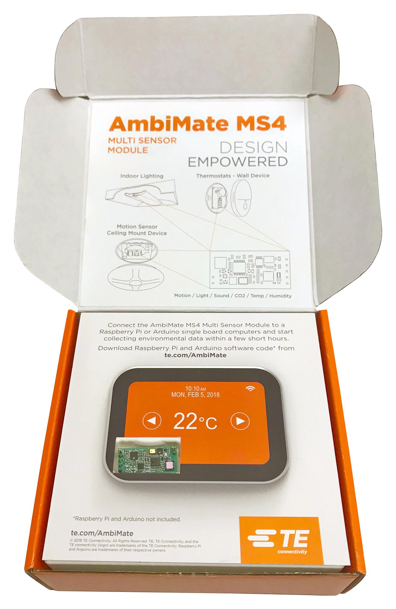 Te Connectivity 2331211-2 Dev Kit, Motion/temp/humidity Sensor