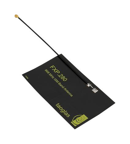 Taoglas Fxp280.07.0100A Pcb Antenna, 863-870Mhz, 1.5Dbi
