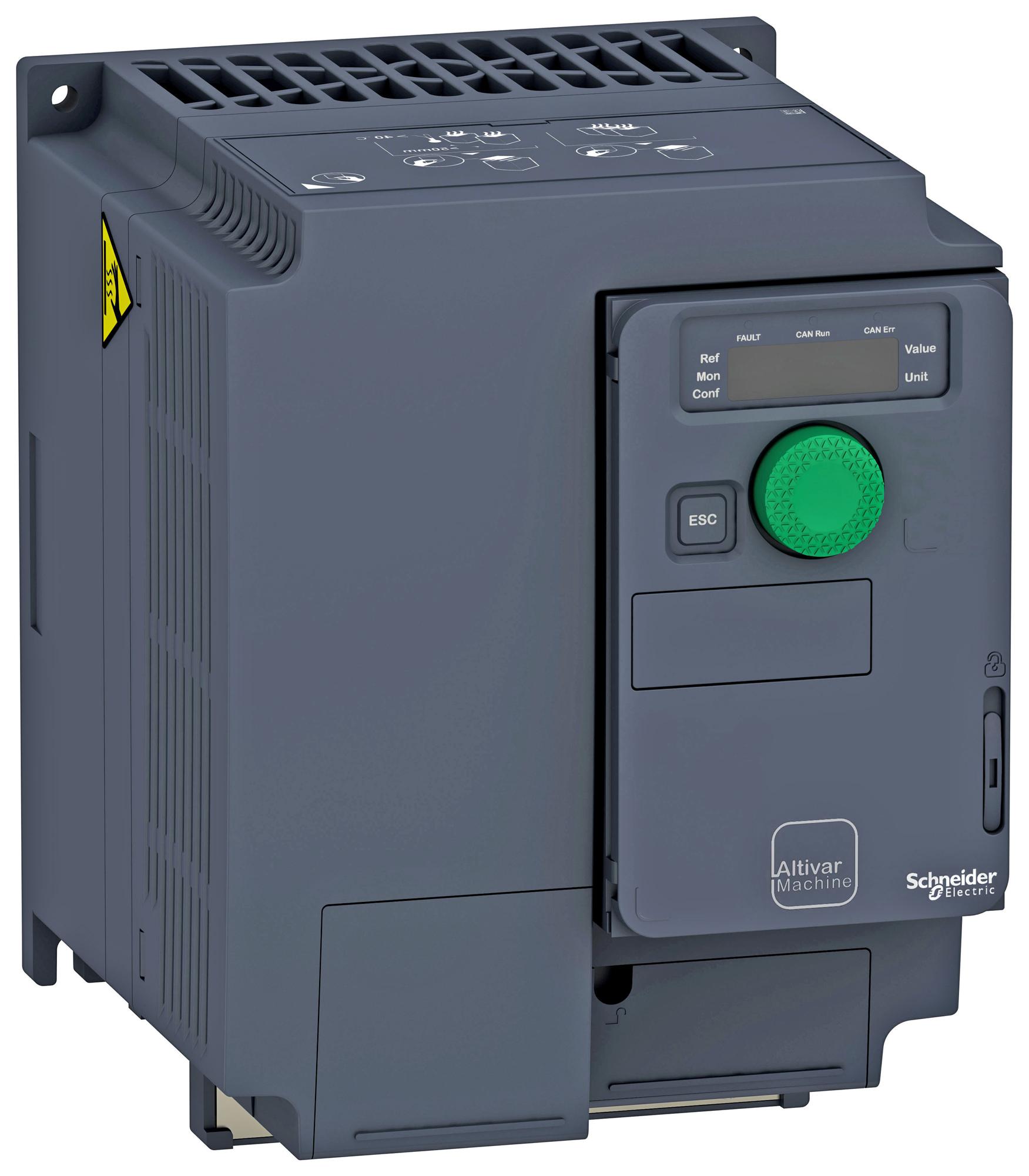 Schneider Electric  Altivar Machine ATV320 Drehzahlgeregelter Antrieb 4 kW, 3-phasig, 600 V / 5,8 A, 6,5 A, für