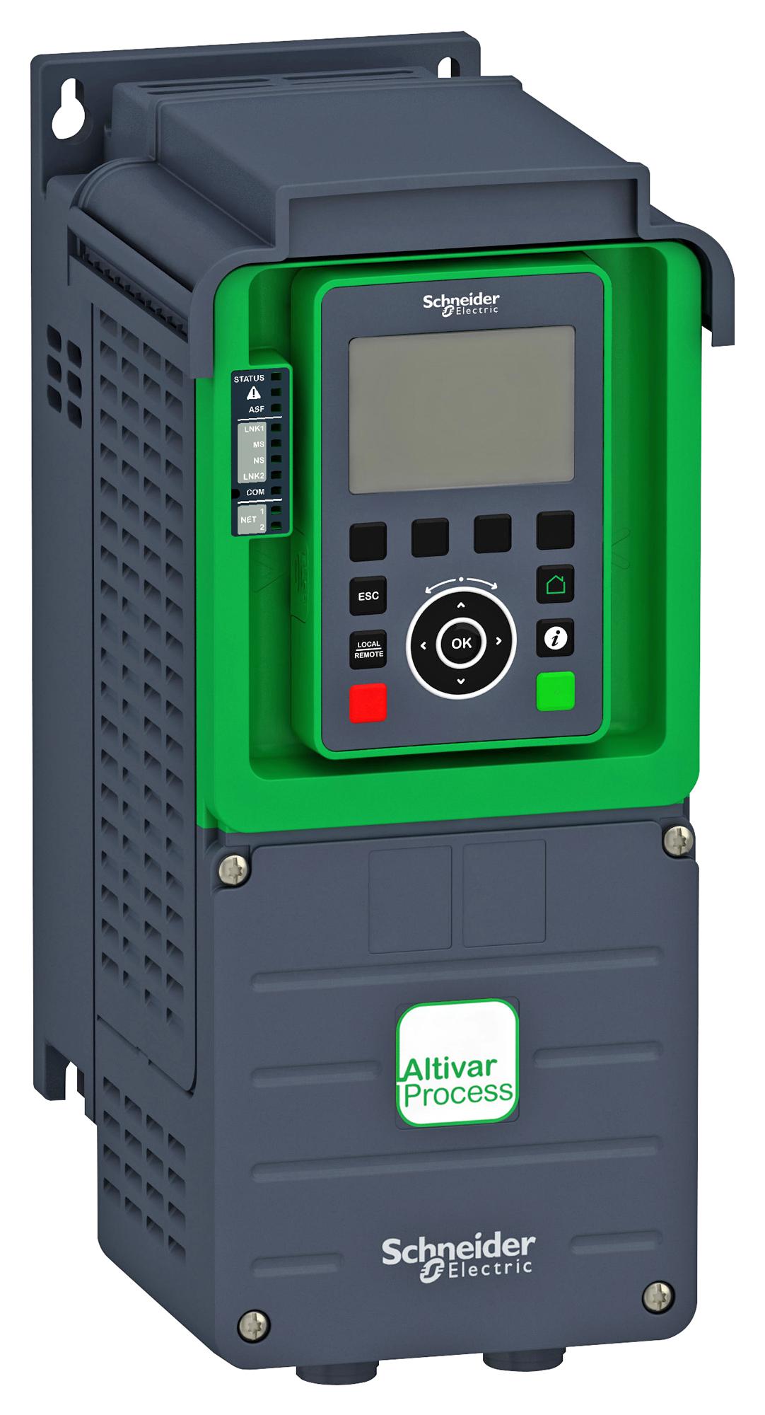 Schneider Electric  ATV930 Drehzahlgeregelter Antrieb 0,75 kW, 1,5 kW mit Filter, 3-phasig, 400 V ac / 1,7 A, für