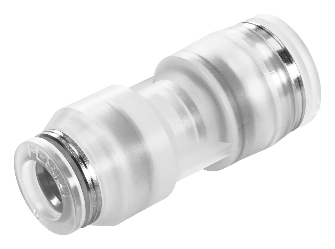 Festo  Reducer Nipple to Push In 12 mm to Push In 10 mm, NPQP Series 10 bar