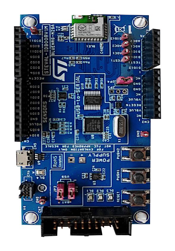 STMicroelectronics Evaluation platform based BlueNRG-M2SA Bluetooth Evaluation Base Board for BlueNRG-M2SA 8MHz
