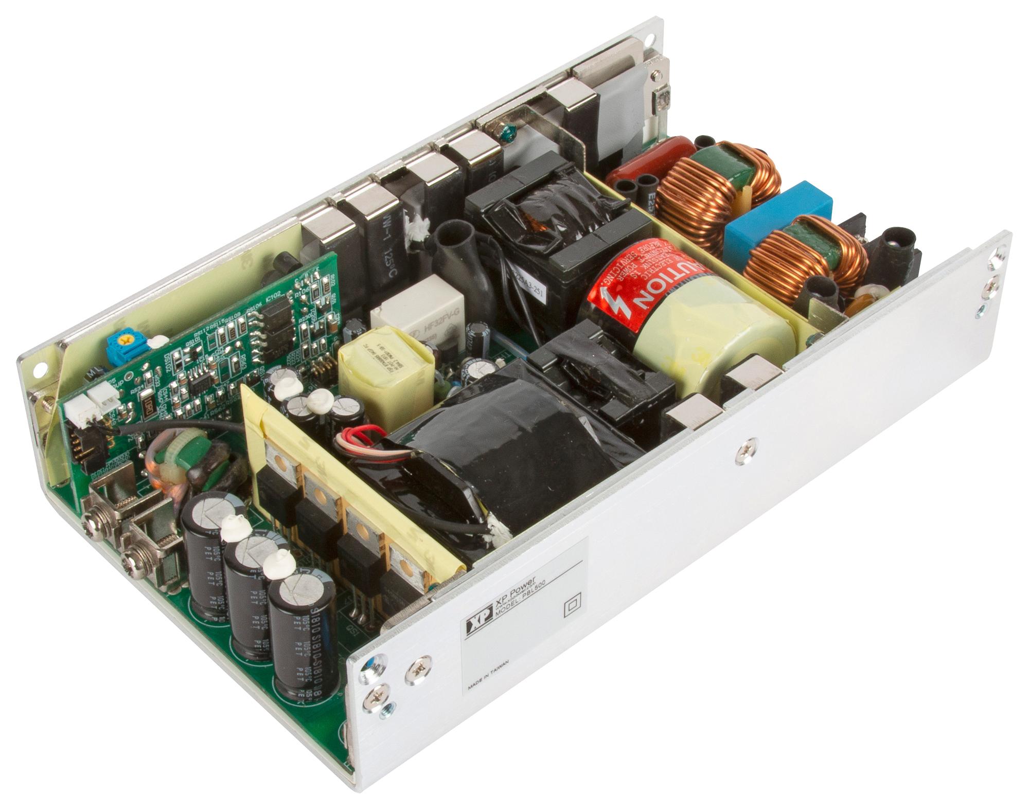 XP Power Switching Power Supply, 36V, 8.94A, 500W, Dual Output