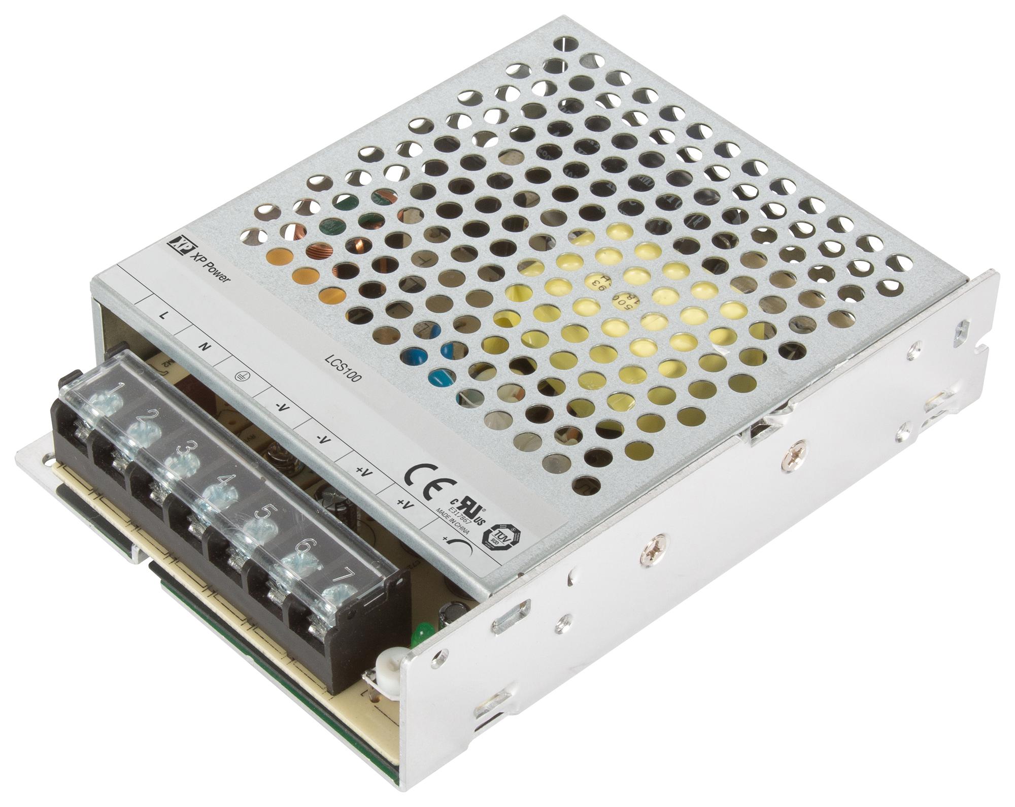 XP Power Switching Power Supply, 15V dc, 7A, 105W, 1 Output