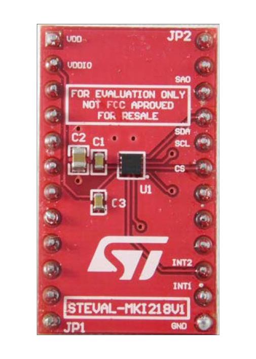 STMicroelectronics AIS2IH Adapter Board for a Standard DIL 24 Socket Adapter Board for AIS2IH STEVAL-MKI109V3