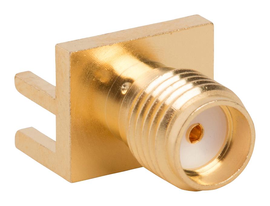 Amphenol RF Straight End Launch, SMA Connector, jack