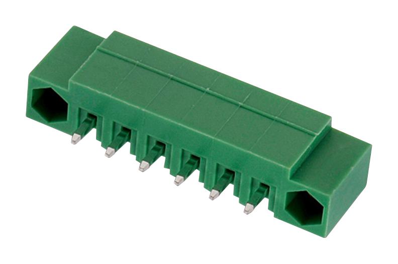 Wurth Elektronik  WR-TBL Leiterplatten-Stiftleiste Gerade, 2-polig / 1-reihig, Raster 3.81mm, Lötanschluss-Anschluss,