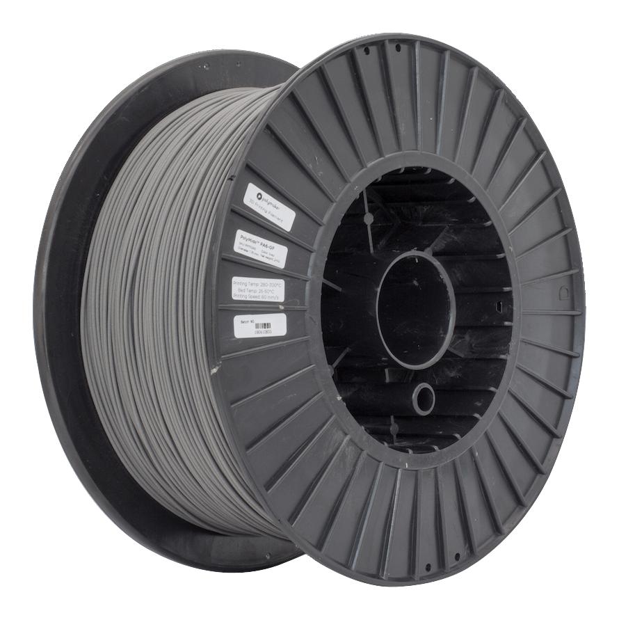 Polymaker 70242 3D Printer Filament, 1.75Mm, Pa6/gf, Gry