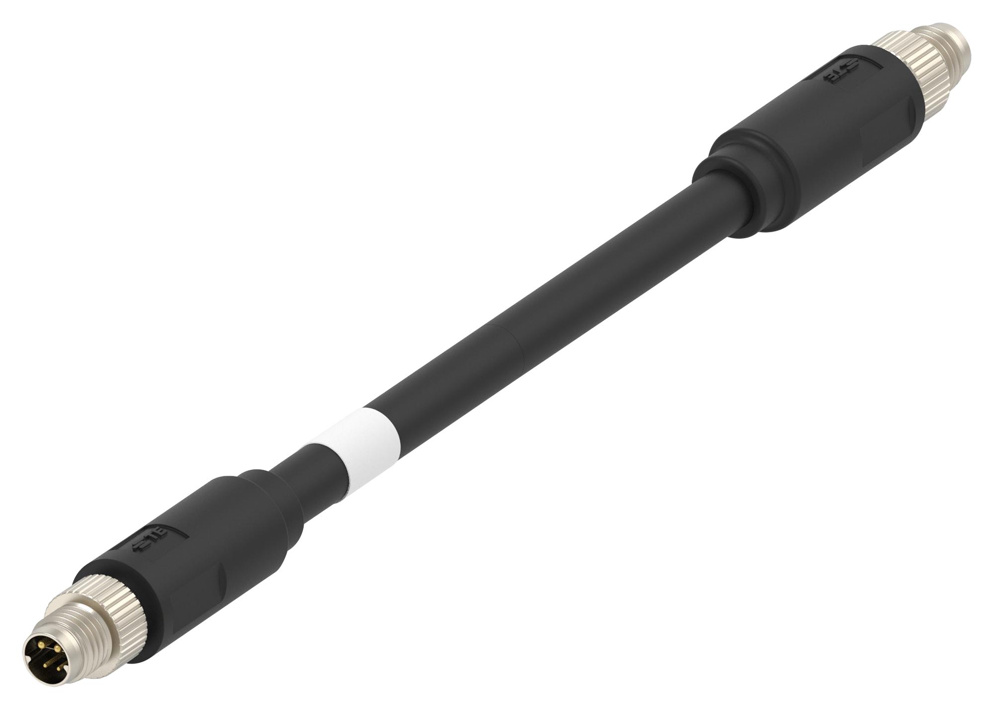 Amp - Te Connectivity Tb1147D4722-150 Cable, 4P Spe M8 Hybrid Plug-Plug, 15M