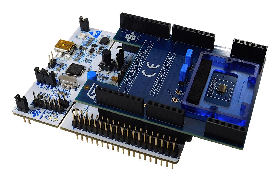 STMicroelectronics Scheda di espansione Microcontrollore per NUCLEO-F401RE, X-NUCLEO-53L4A2 VL53L4CD STM32 Nucleo Pack With
