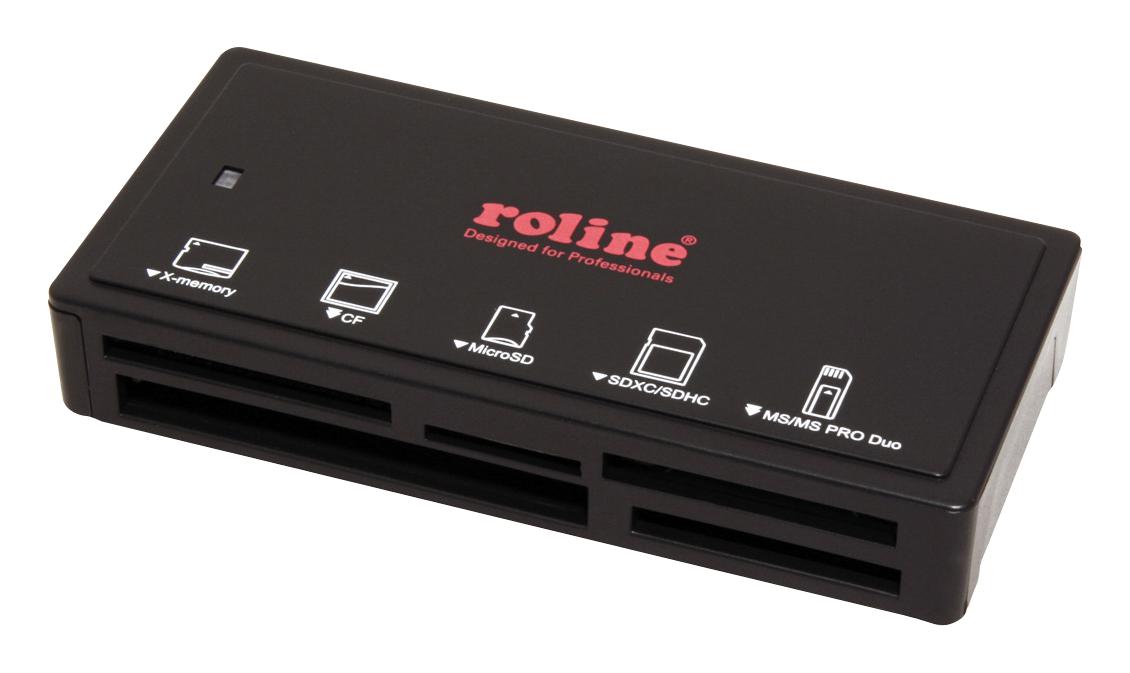 Roline 5 port USB 3.0 External Multi Card Reader