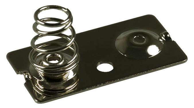 Keystone Contatto batteria per batterie A, AA, 2 celle, montaggio PCB, contatti Molla, 5212