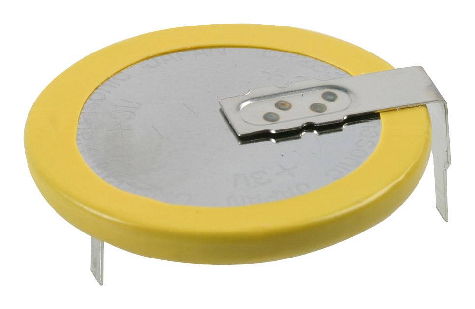 Panasonic Batteria a bottone , BR2330, Litio polifloruro di carbonio, 3V, 255mAh, BR-2330/HFN