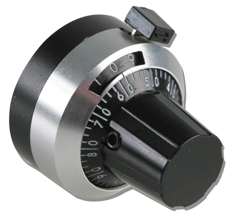 Bourns H-516-6A Dial, Counting, 15 Turn, 6.35Mm