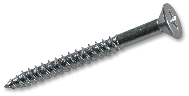 Duratool Csk14Zp Twinthread Csk Pozi Screws 4X1, Pk200