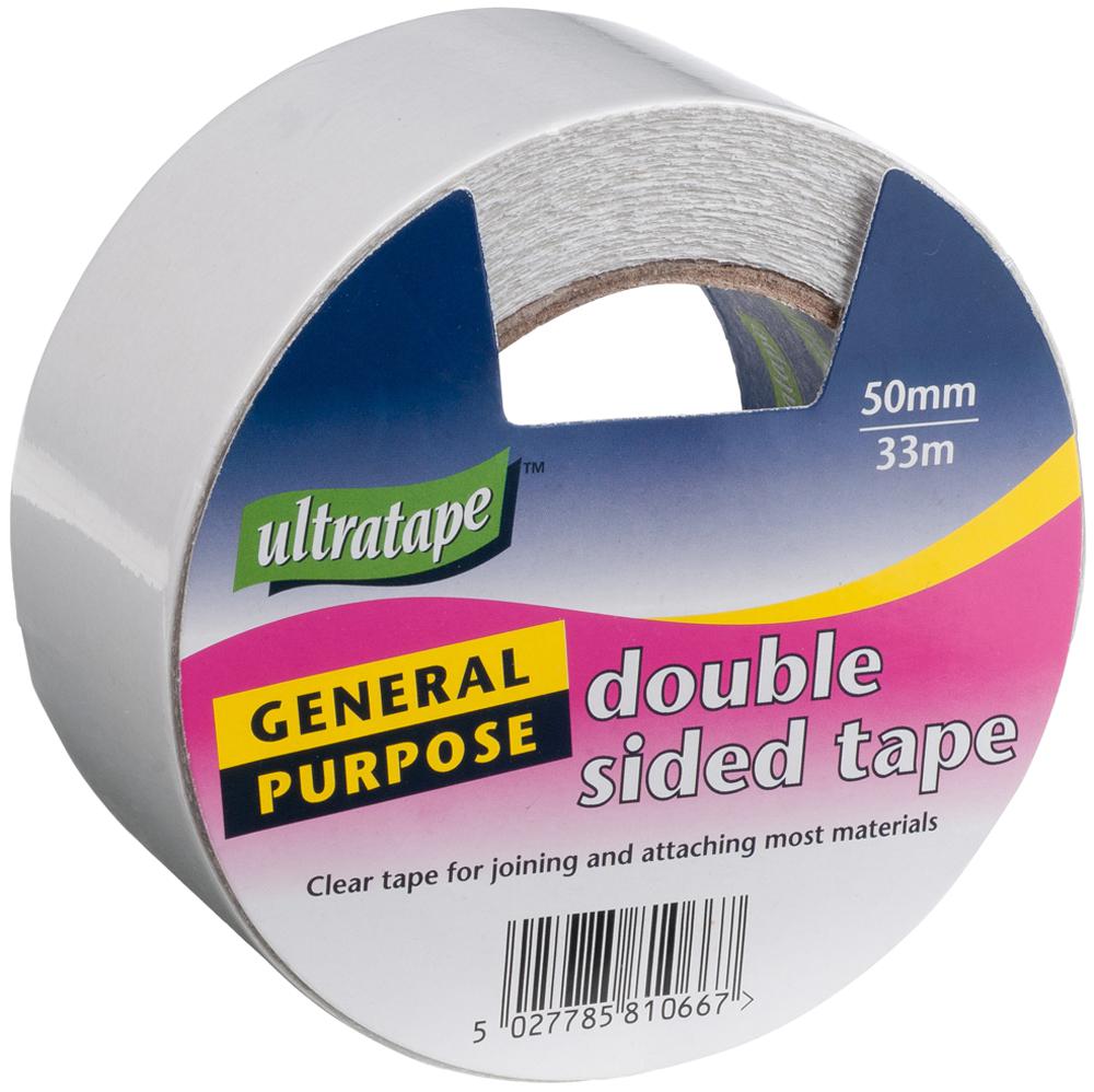 Ultratape RT09605033 Clear Double Sided Tape