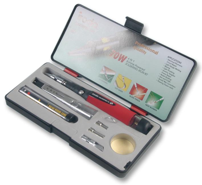 IRODA SolderPro 70 25-80W Butane Gas Soldering Iron Kit