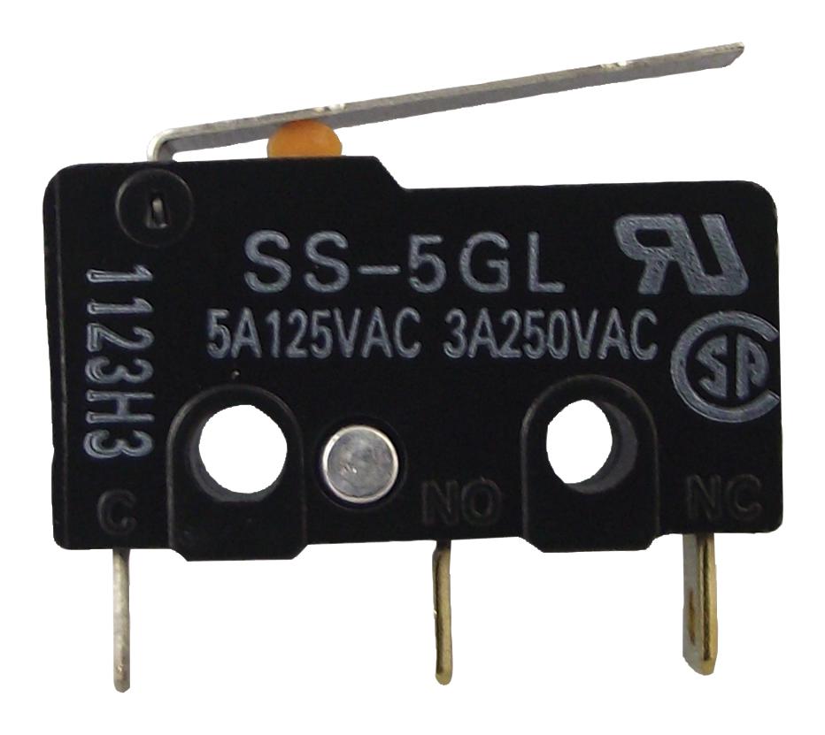 OMRON ELECTRONIC COMPONENTS SS-5GL Microinterruptores De Acción Rápida