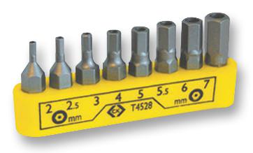 Ck Tools T4528 Screwdriver Bit, Tamper-Proof Hexagon