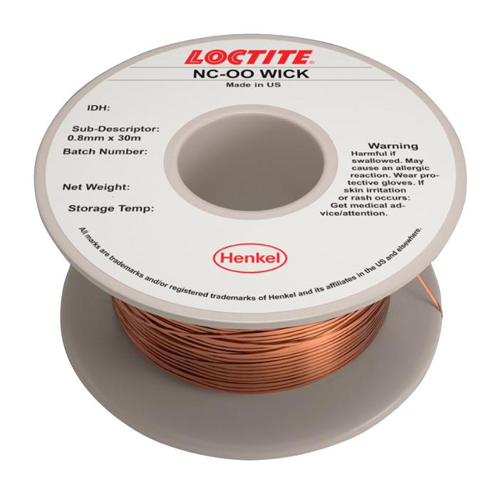 MULTICORE / LOCTITE NC-OO WICK 0.89MM X 30M Trenza De Desoldadura