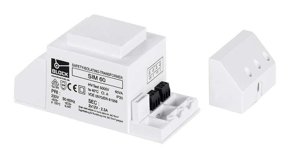 BLOCK SIM60 Transformadores De Montaje En Carril DIN