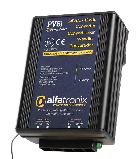 ALFATRONIX PV6I Convertidores DC / DC Aislados De Montaje En Chasis