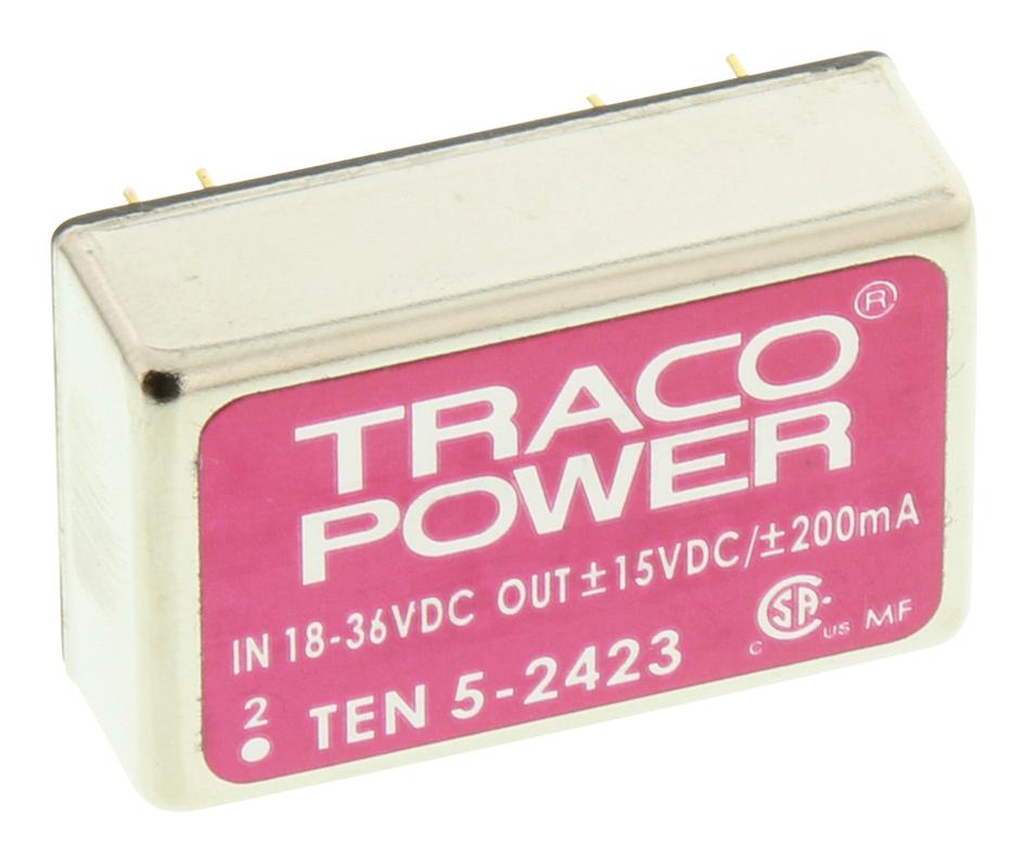 TRACO POWER TEN 5-2423 Convertidores DC / DC Aislados De Montaje Pasante