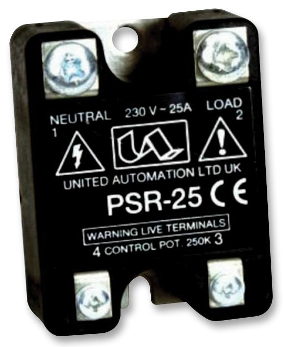 UNITED AUTOMATION PSR-25 Controladores De Ángulo De Fase