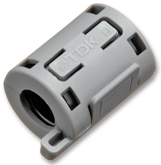 TDK Openable Ferrite Sleeve, 15 Dia. X 18mm, For Suppression Components, Apertures: 1, Diameter 7mm