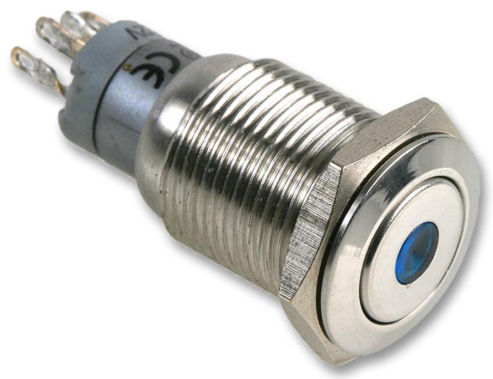 BULGIN LIMITED MP0045/1E1GN012 Interruptores Antivandalismo Estándar