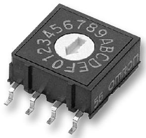 OMRON ELECTRONIC COMPONENTS A6RS-101RF Interruptores Codificados Giratorios