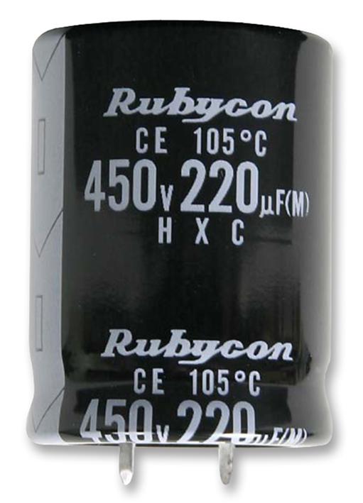 RUBYCON 450HXC68MEFCSN22X30 Condensadores Electrolíticos De Aluminio Con Terminal De Encaje A Presión/Tornillo