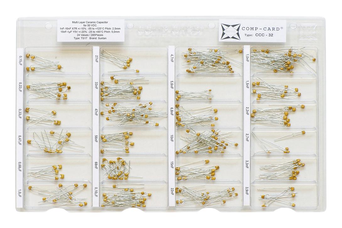 NOVA CCC-32 Kits Y Surtidos De Condensadores